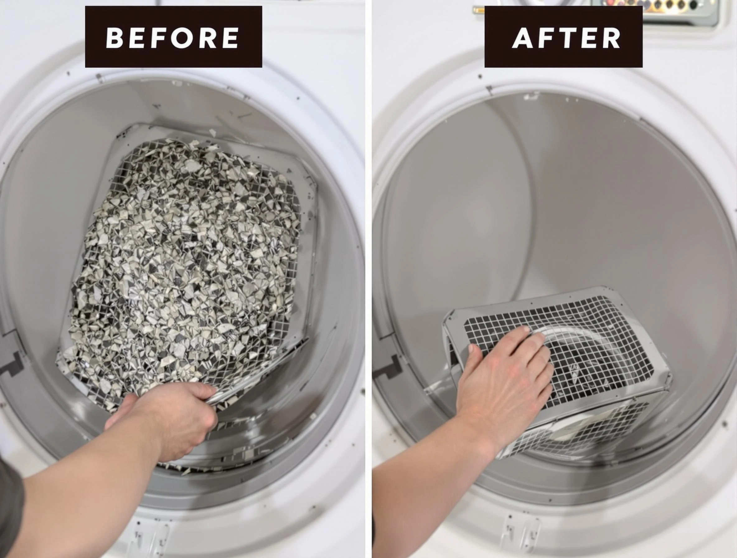Professional lint trap cleaning by Mission Viejo Dryer Vent Cleaning in Mission Viejo