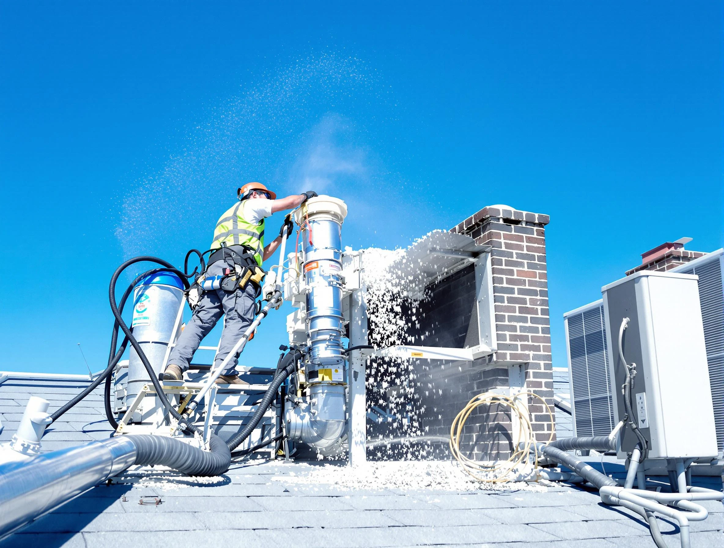 Expert roof dryer vent cleaning by Mission Viejo Dryer Vent Cleaning in Mission Viejo