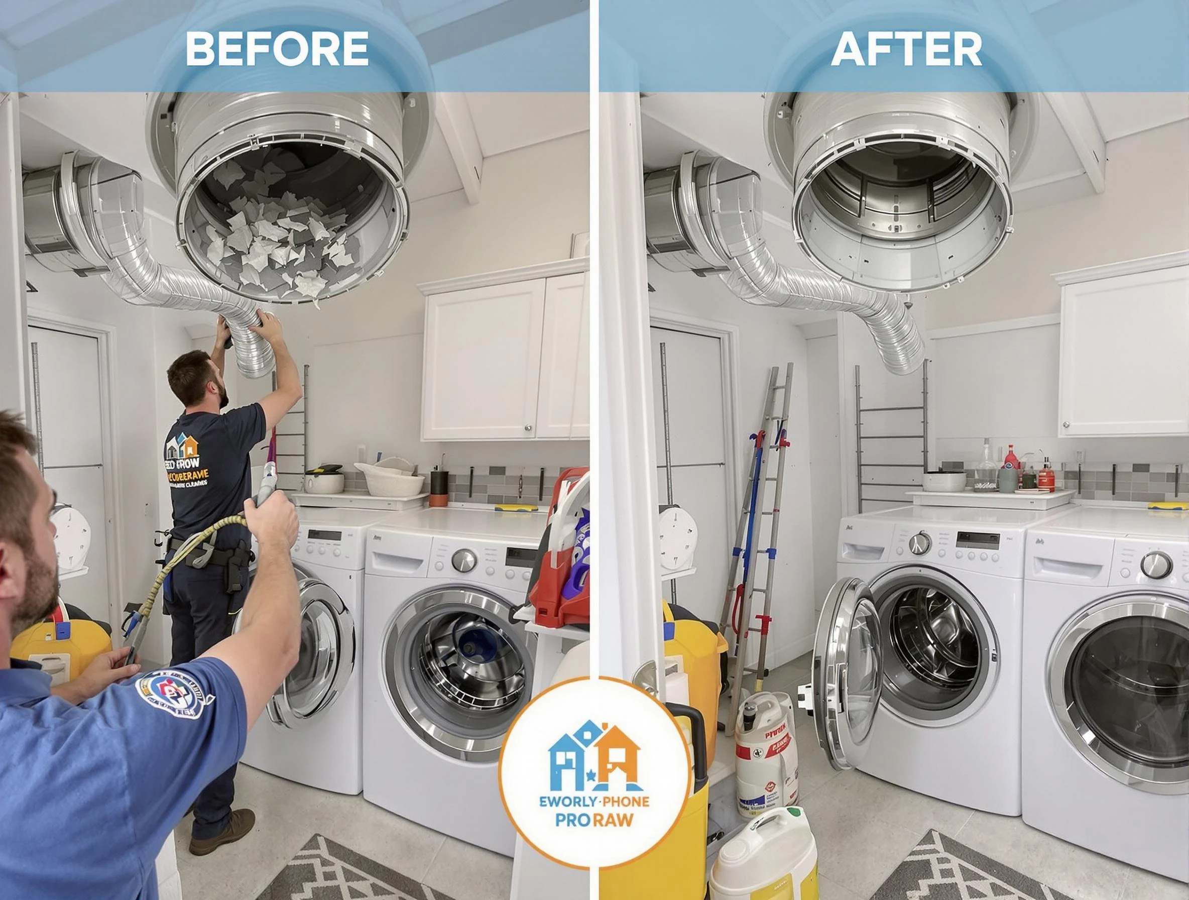 Residential dryer vent cleaning by Mission Viejo Dryer Vent Cleaning in Mission Viejo